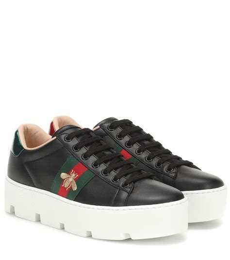 gucci ace leather sneaker womens price|gucci ace leather sneaker review.